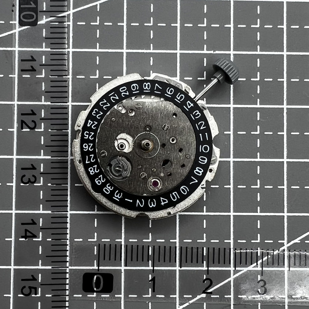 Miyota /Citizen 8215 Black Dial Date At 3 Automatic Mechanical Movement