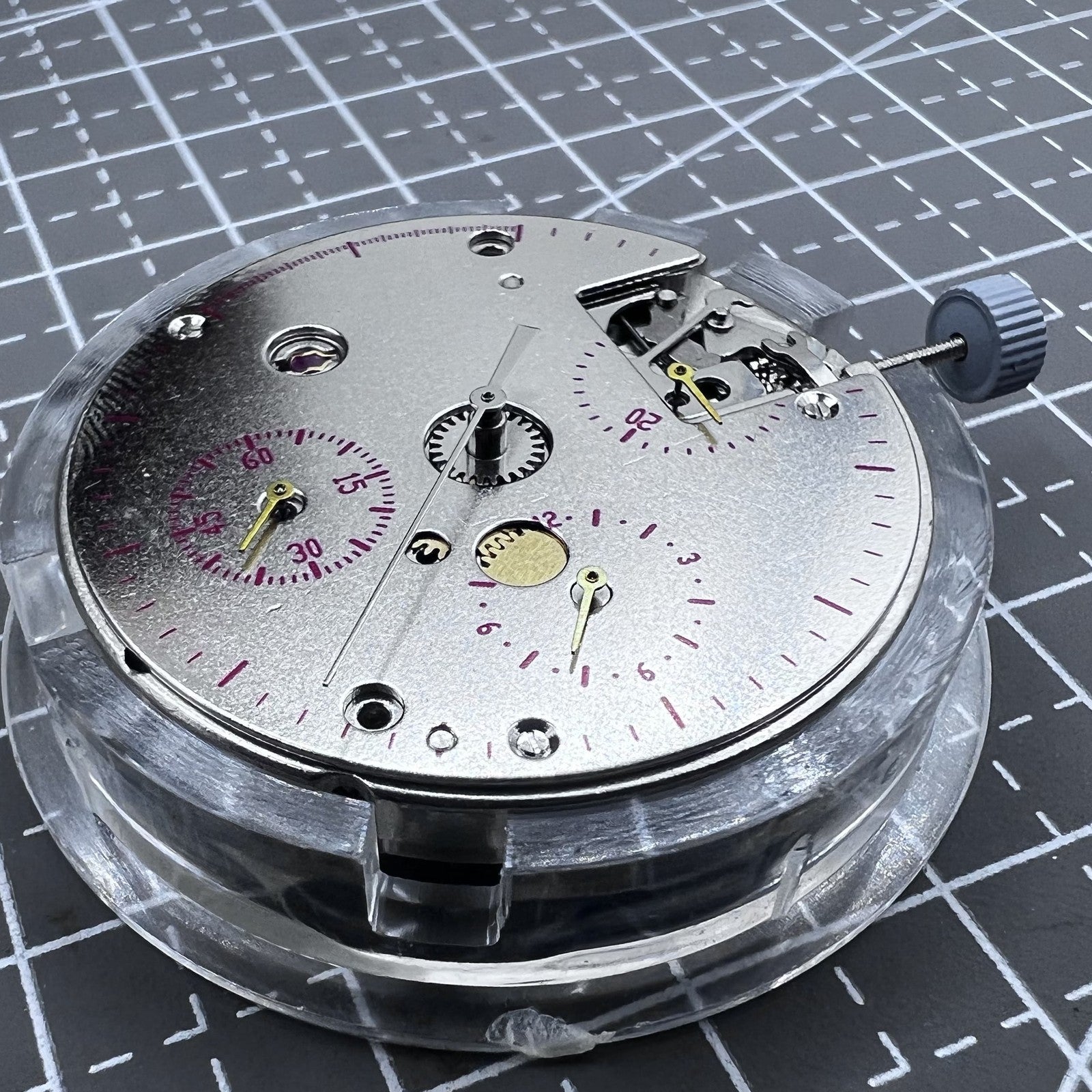 Seagull Tianjin ST1903 Manual Mechanical Movement  24 Hour Display