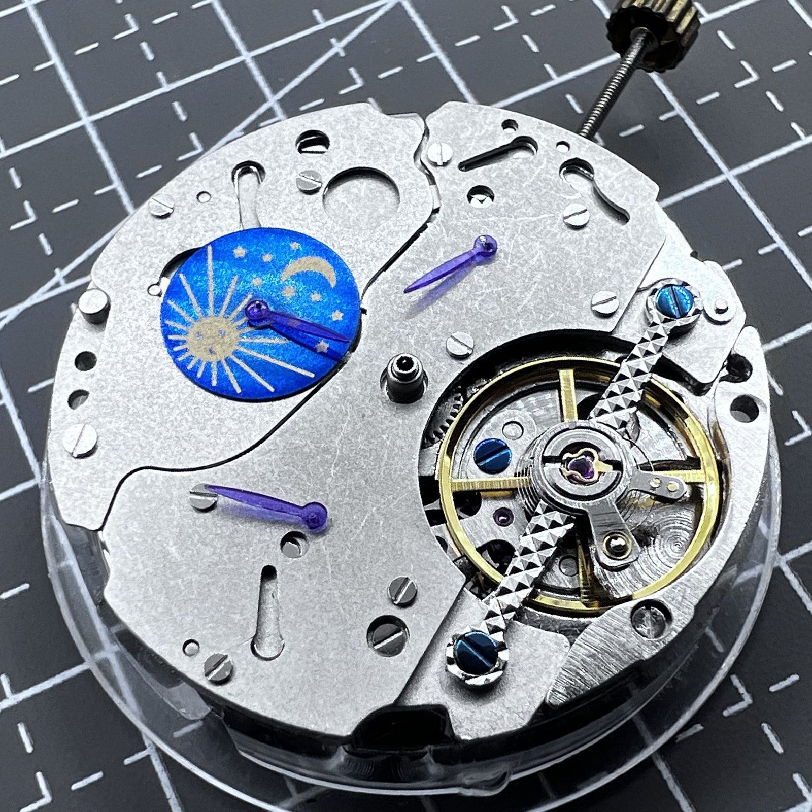 Moon Phase@12 Multifunctional Automatic Mechanical Movement