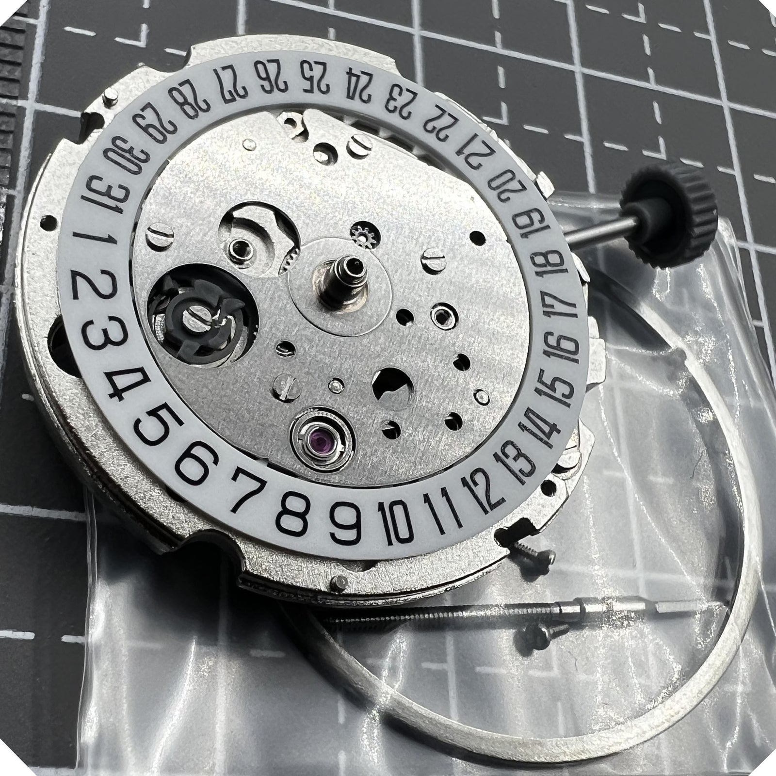 Miyota/Citizen 8215 Date At 6 White Dial Automatic Mechanical Movement