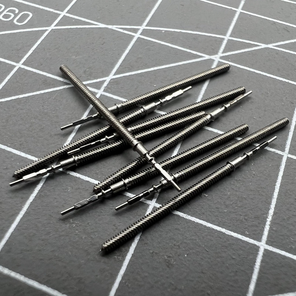 5 PIECES Watch Winding Stems Generic for VK63 VK64 VK67 VK68 VK61 Movement