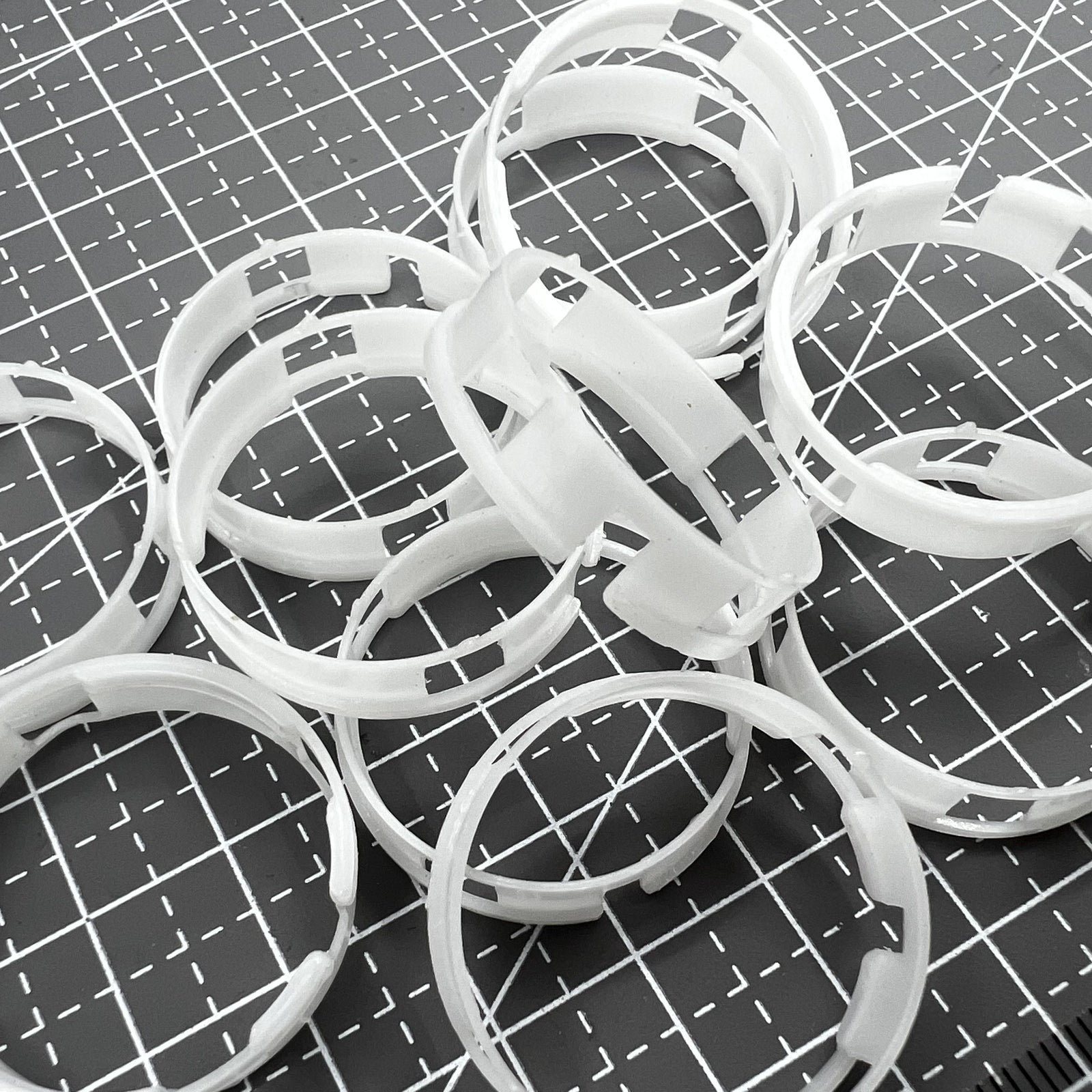 5 PIECES 6.5x27.5mm Cushion Mount Spacer Ring for ETA 2824/2836/2846 Movement