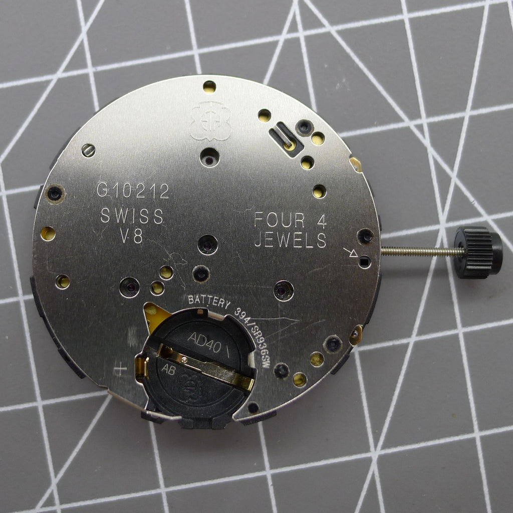 Swiss ETA G10.212 Watch Quartz Movement Swiss Made Movement 3 Hands Date At 6