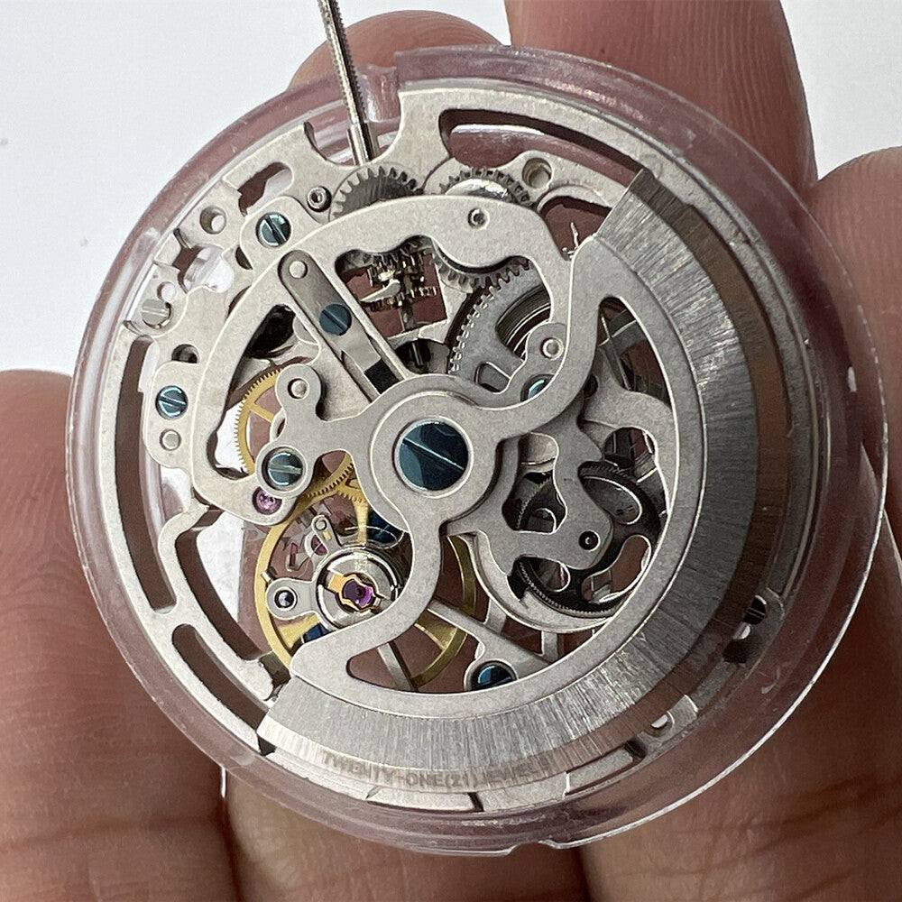 Seagull TY2809 Silver China Made Automatic Mechanical Skeleton Watch Movement