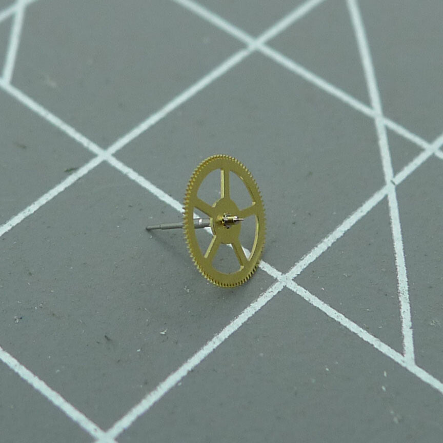 3 PIECES Golden 4.5H Second Wheel Generic for Miyota 82S5 82S7 Movement