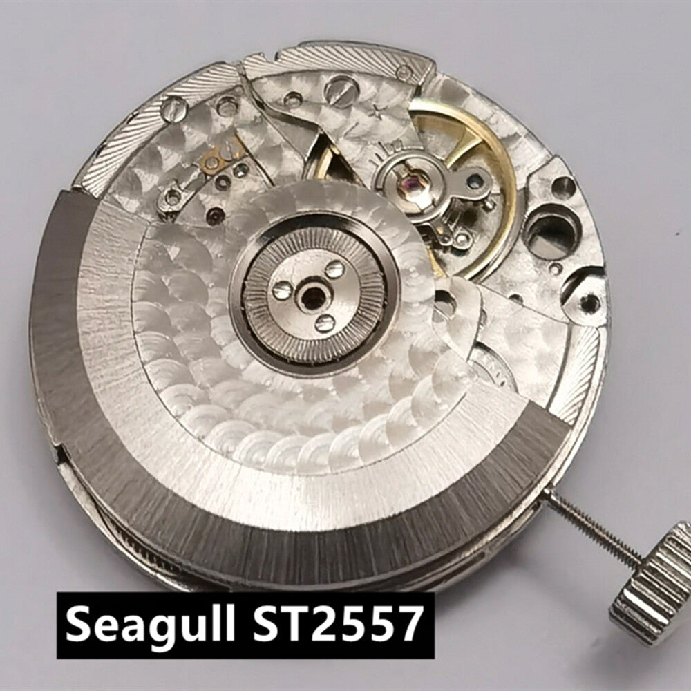 ST25 Seagull ST2557 China Made Mechanical Automatic Movement GMTSecond at 9