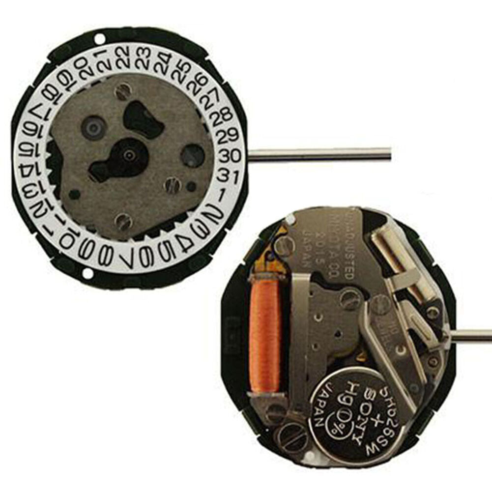 Miyota 2015 Japan Quartz Movement Date at 6