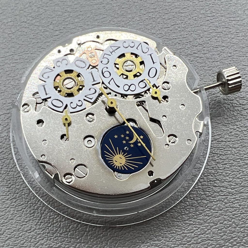 Seagull ST16 Automatic Mechanical Movement Big Date 3 Hands 3 Subdials
