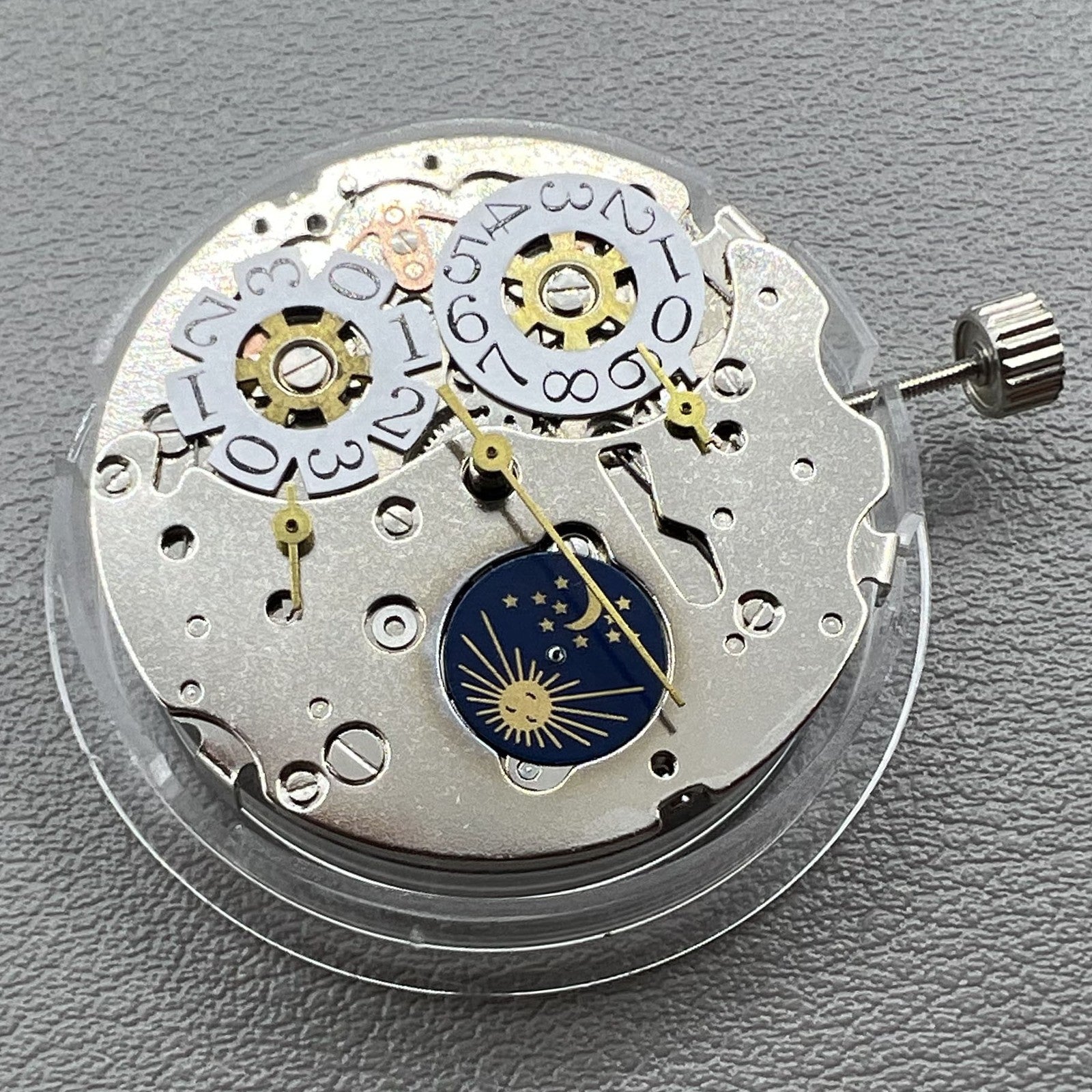 Seagull ST16 Automatic Mechanical Movement Big Date 3 Hands 3 Subdials