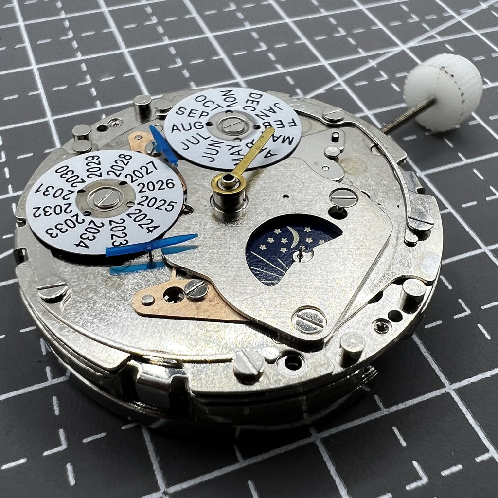 Shang hai 7751 Mechanical Automatic Movement Replaces Longines 8 hands