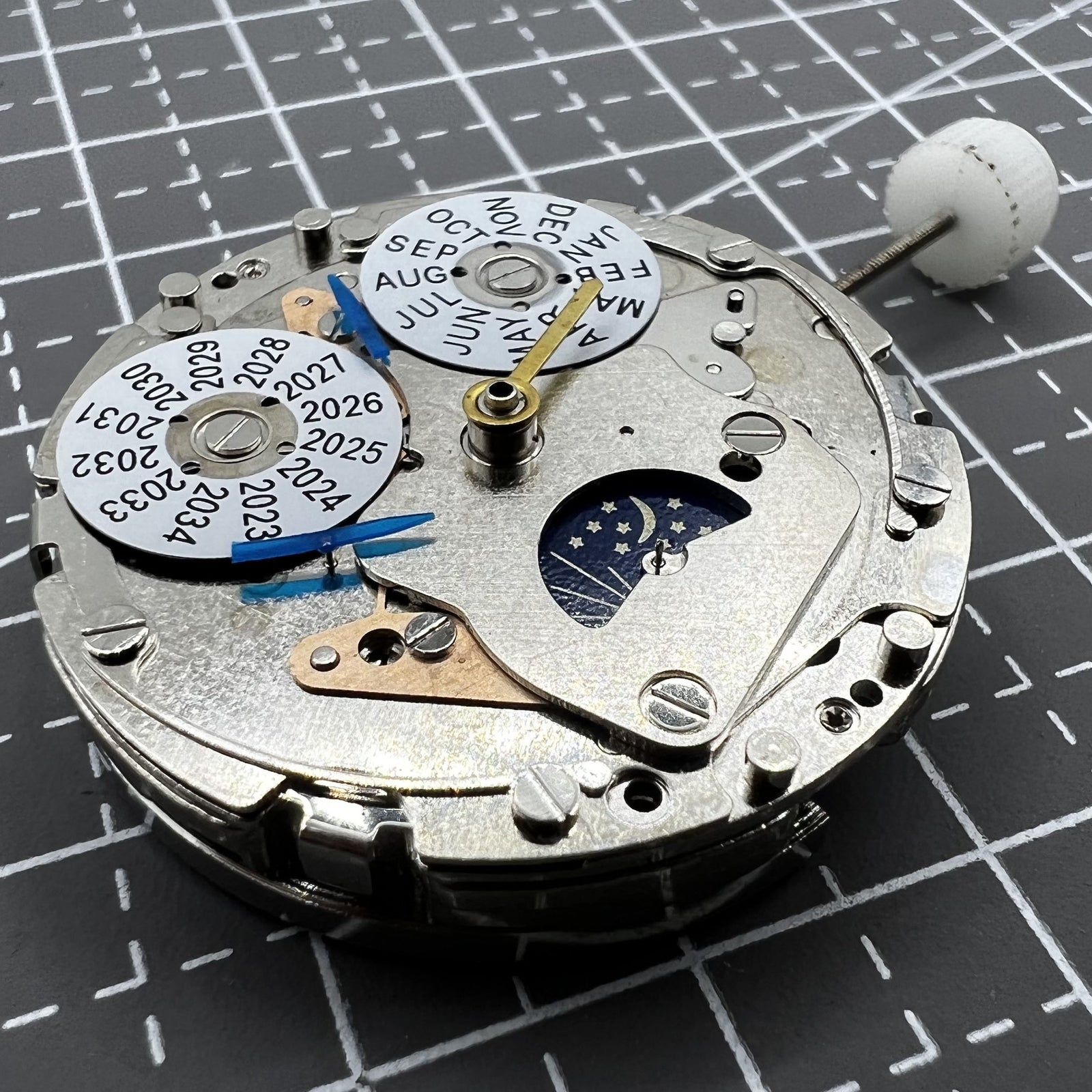 Shang hai 7751 Mechanical Automatic Movement Replaces Longines 8 hands