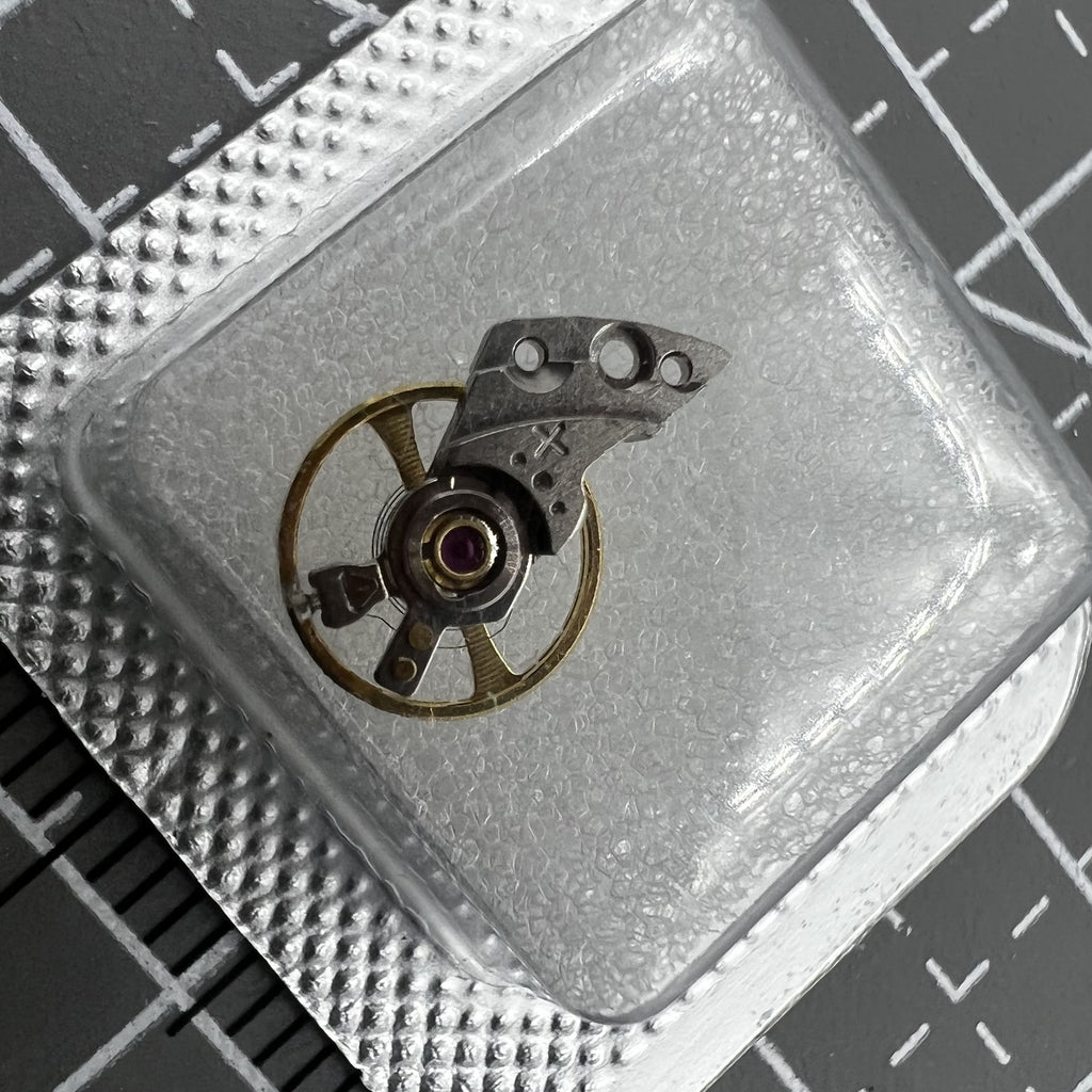 Silver Complete Balance Wheel with Splint for Movement Miyota 6T51