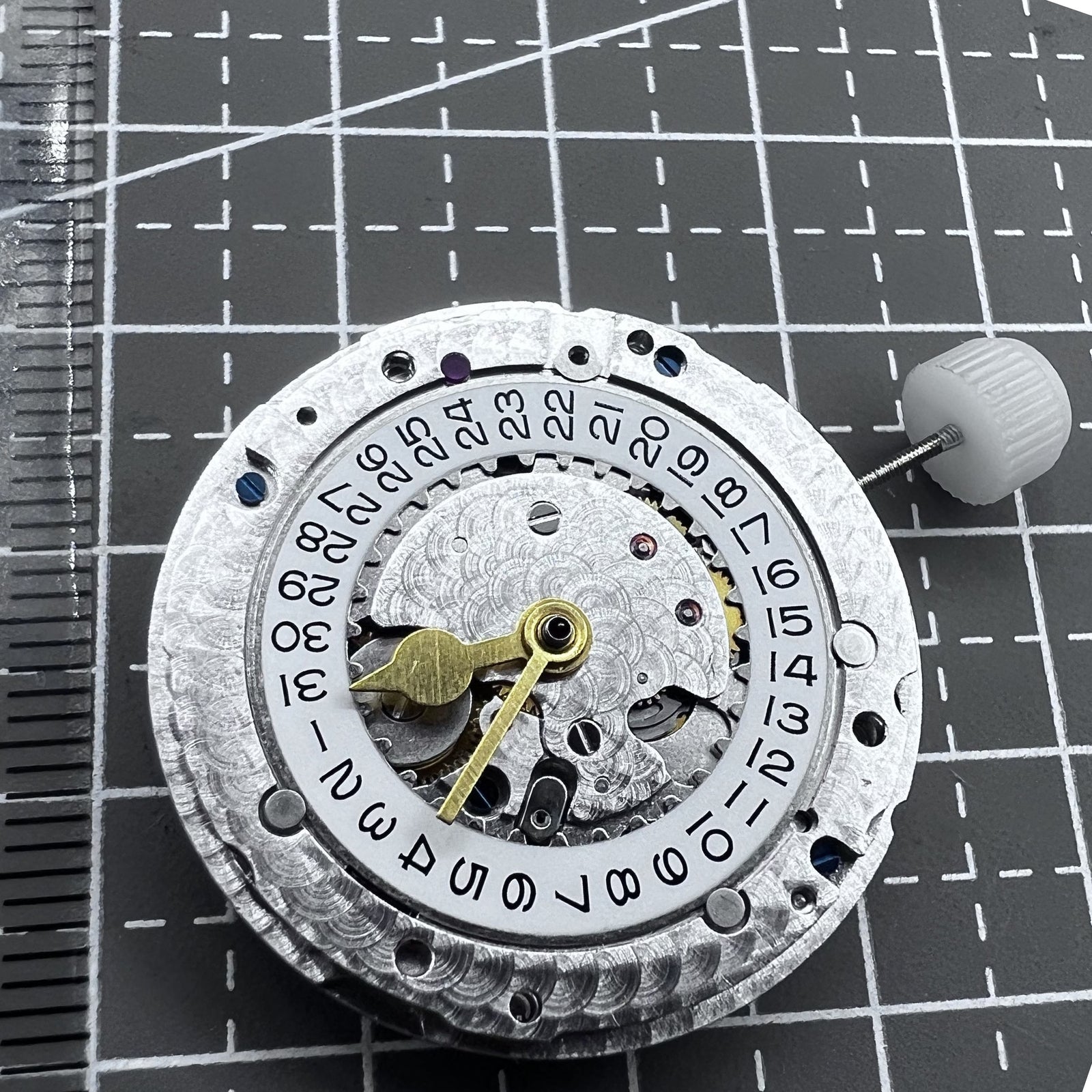 Shanghai 3285 Replacement Automatic Mechanical Movement 4 Hands GMT Greenwich