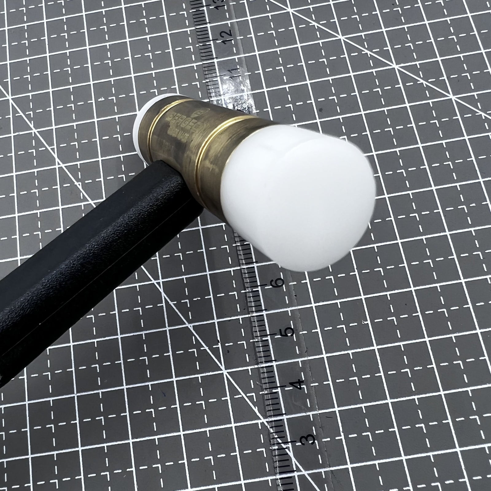 Swiss Bergeon 30516 Hammer with Interchangeable Tips Plastic Handle