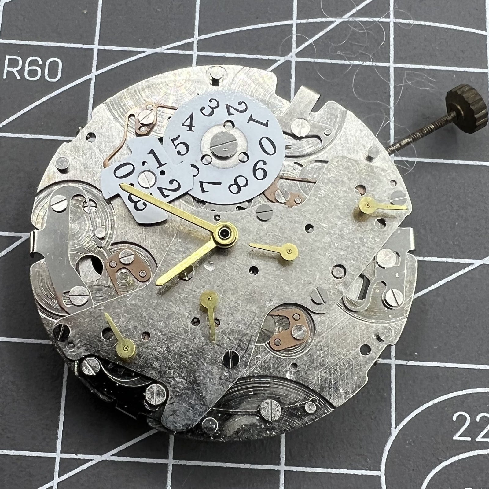 Shanghai Automatic Mechanical Movement China Made R21