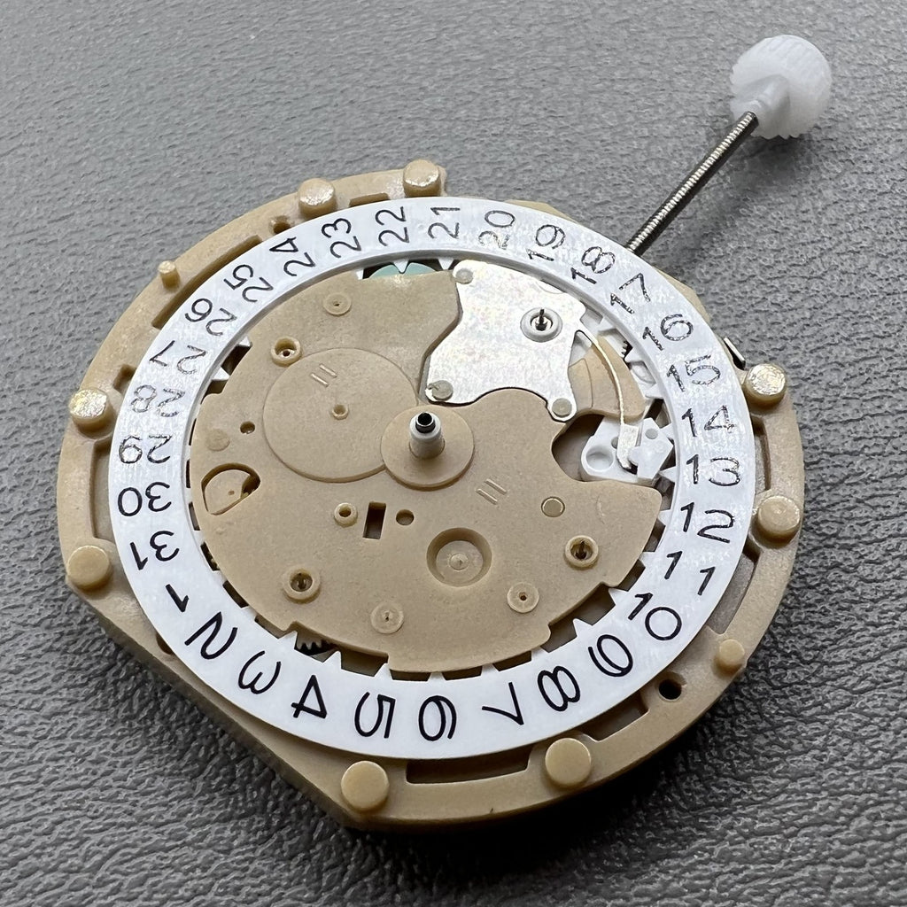 2 PIECES Sunon PE60 3 Hands Date at 3 With Small Second @3@6@9 Quartz Movement
