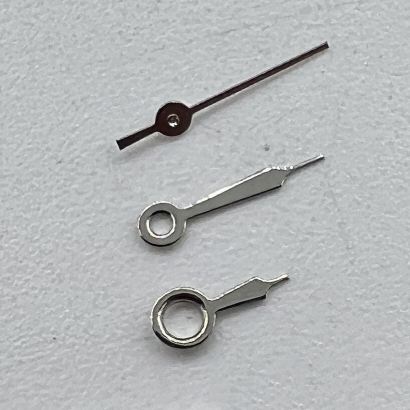 Silver Set of Watch Hands for Miyota 2035 Movement 7mm/6mm/5mm Length NO.1229