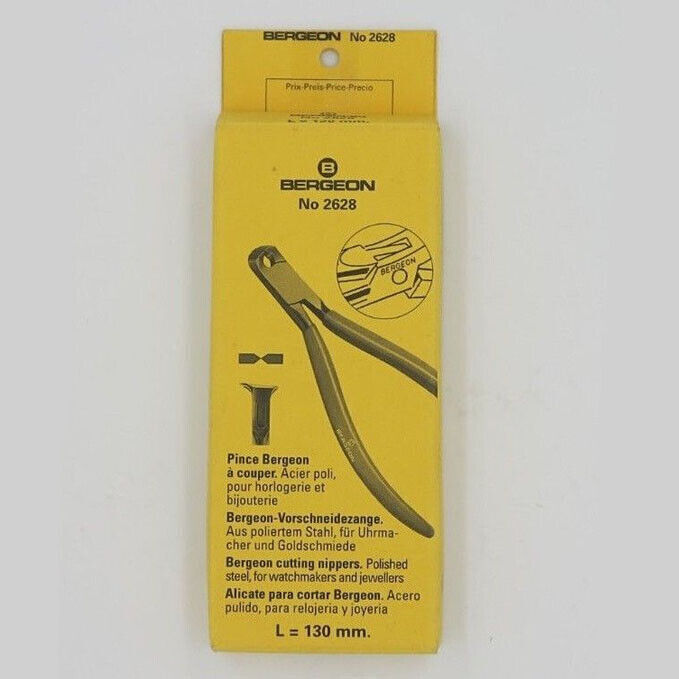 Bergeon 2628 Oblique End Cutting Plier