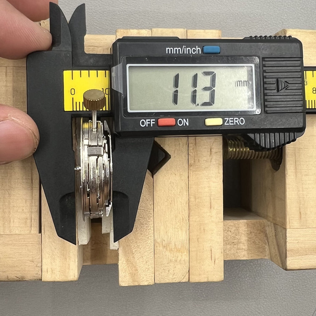 Chronograph Movement @6 White Single Calendar Second @9 ETA 7750 Replacement