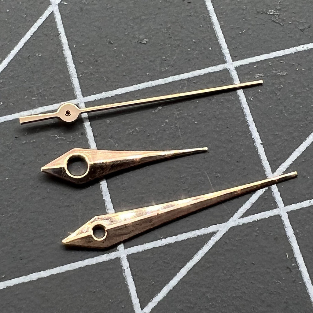 2 Sets 12.5mm Rose Golden Trim Hands for Miyota 2315 2035 2036 2115 2305 2005