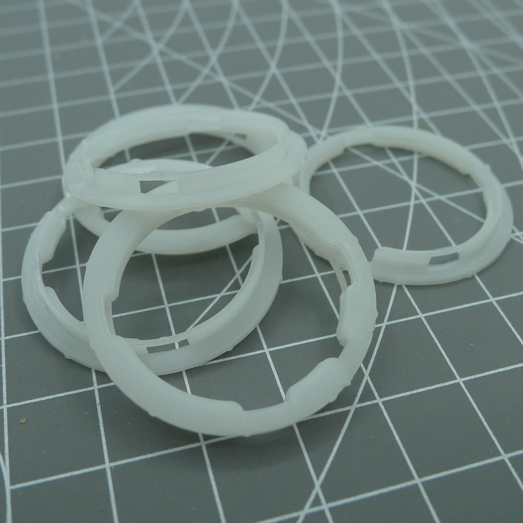 3 PIECES/Pack 3.9mm Spacer Ring Plastic Movement Cushion Mount for ETA 2824/2836