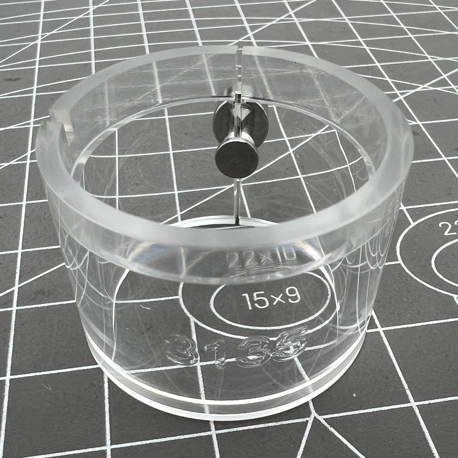 Transparent Watch Movement Holder for Movement RLX3135
