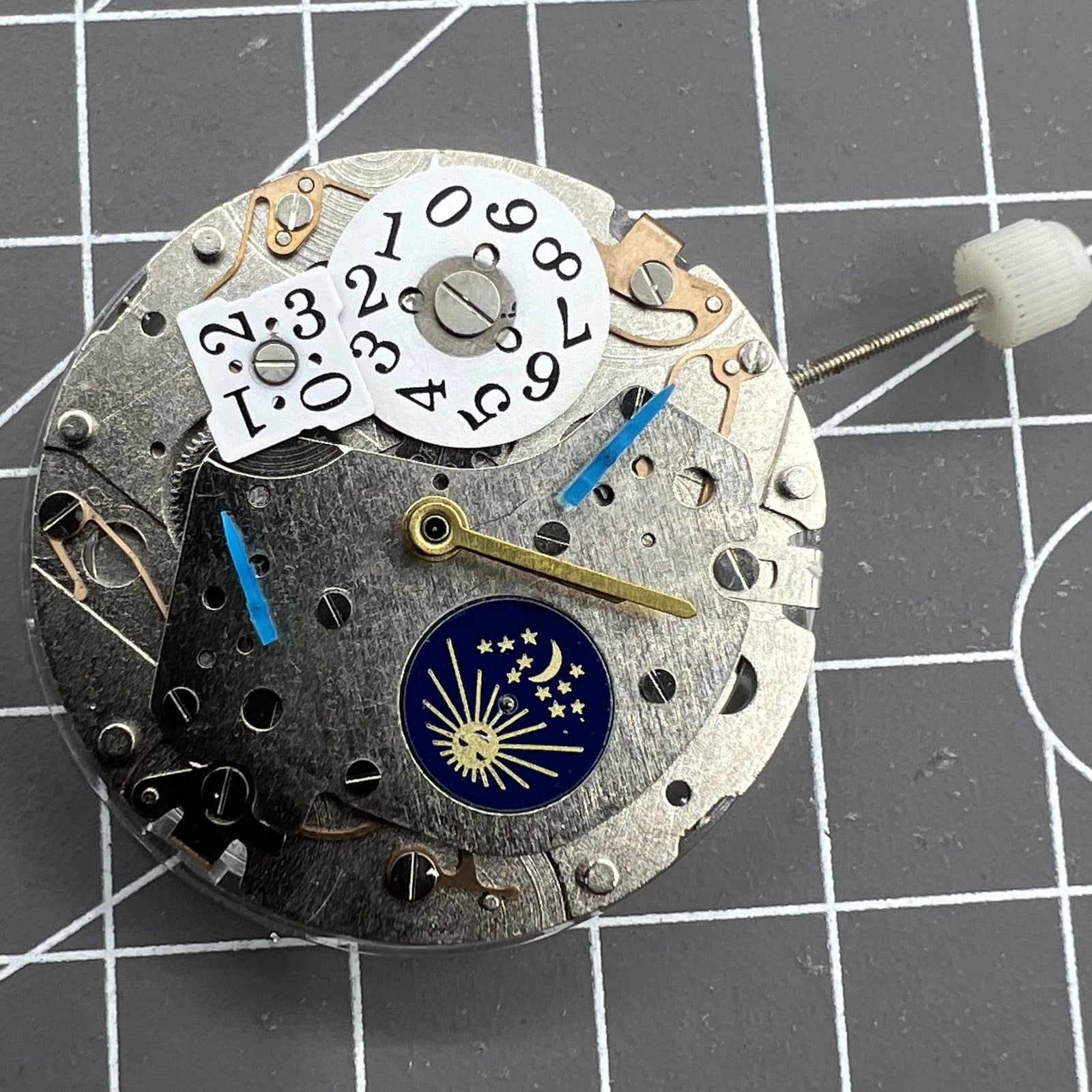 Mechanical Automatic Movement 3 Hands Big Date@12 Multi-Function