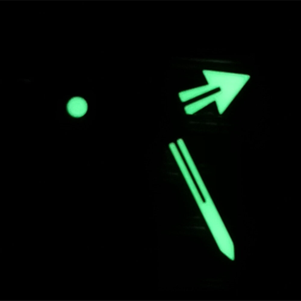 C3 Green Luminous Watch Hands Sets For NH35A/SKX007/SRP777 P1-3-C