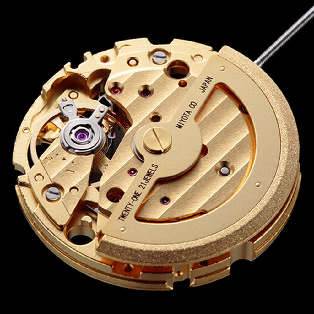 Miyota / Citizen 82S5 Golden Plated Japan Automatic Mechanical Movement