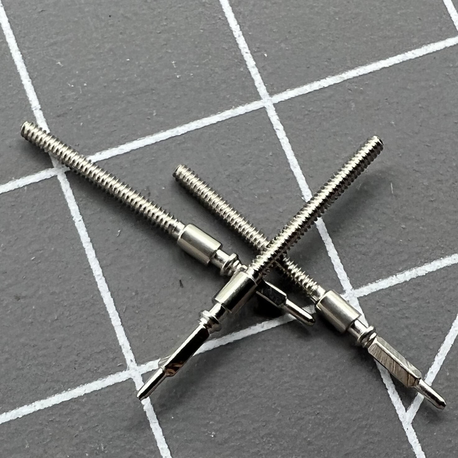 3 PIECES Watch Winding Stems Spare Parts Fit for ETA 2783 2784 2789 Movement