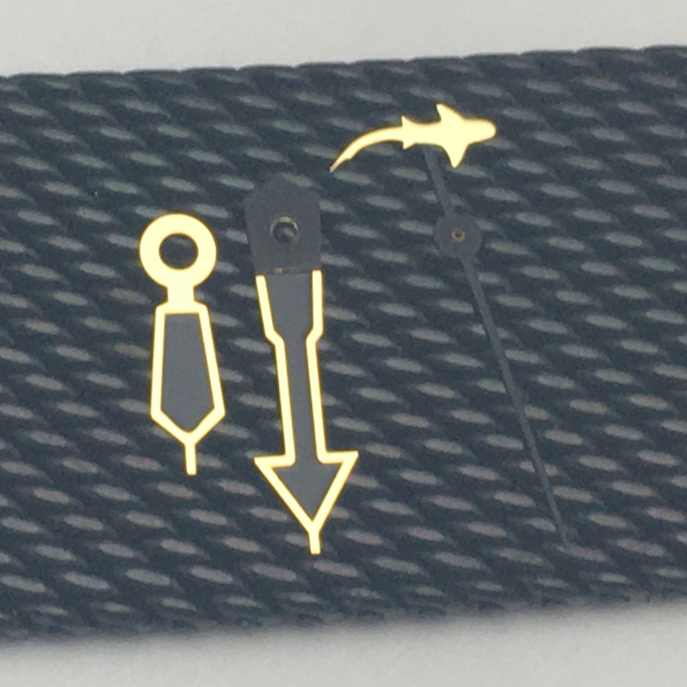 9.5*12.5*12.5mm Watch Hands Set For NH35A/NH36A SKX007 A47