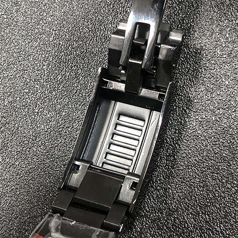 40mm PVD Strap Sapphire Glass Ceramic Ring Watch Case for NH35/NH36