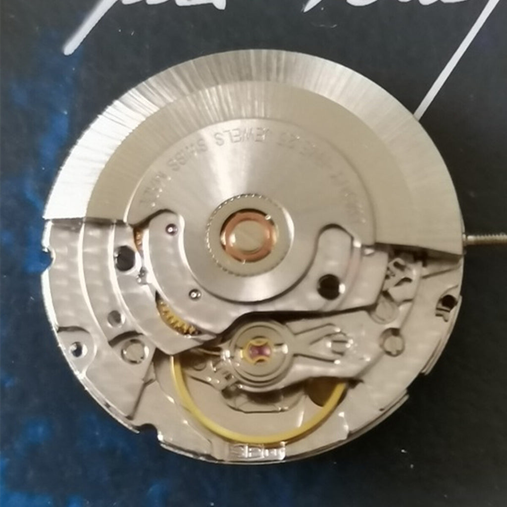 Seagull 2824 China Made Mechanical Movement Single Calendar At 3 Black Dial