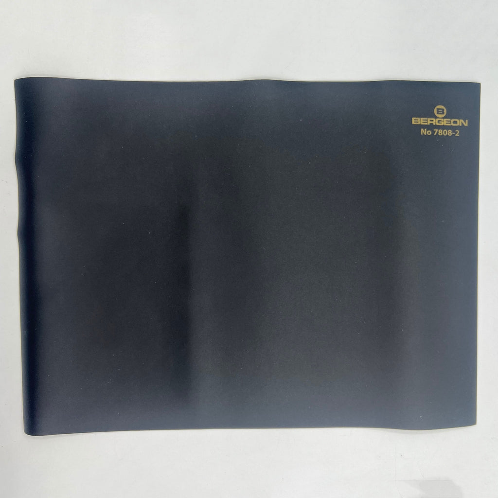 Bergeon 7808-N-01 Slightly Soft Black Anti-Skid Bench Mat 320 x 240 x 2mm