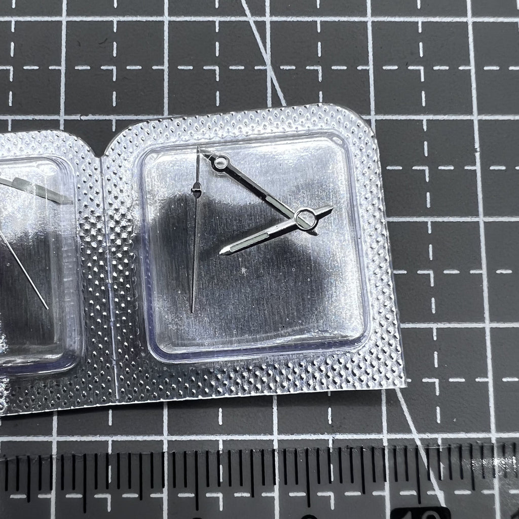 2 Sets/Pack Watch Hands Luminous Silver Generic For Movement 8200