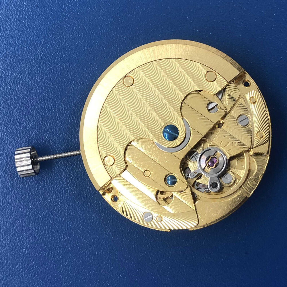 DG2813 Automatic Mechanical Movement 3 Hands Single Calendar, Hollowed-Out