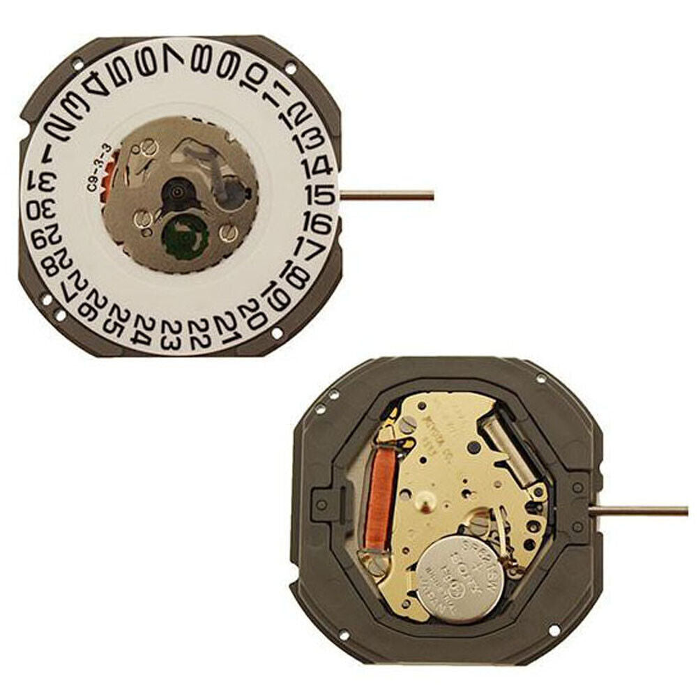 Miyota 1S13 Japan Quartz Movement Date at 3