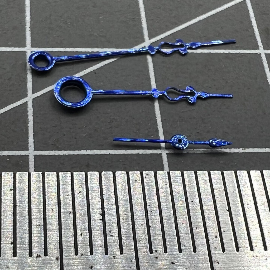Blue Floral Watch Hands for Seagull ST3600/ST3621/ETA6497/ETA6498 Movement
