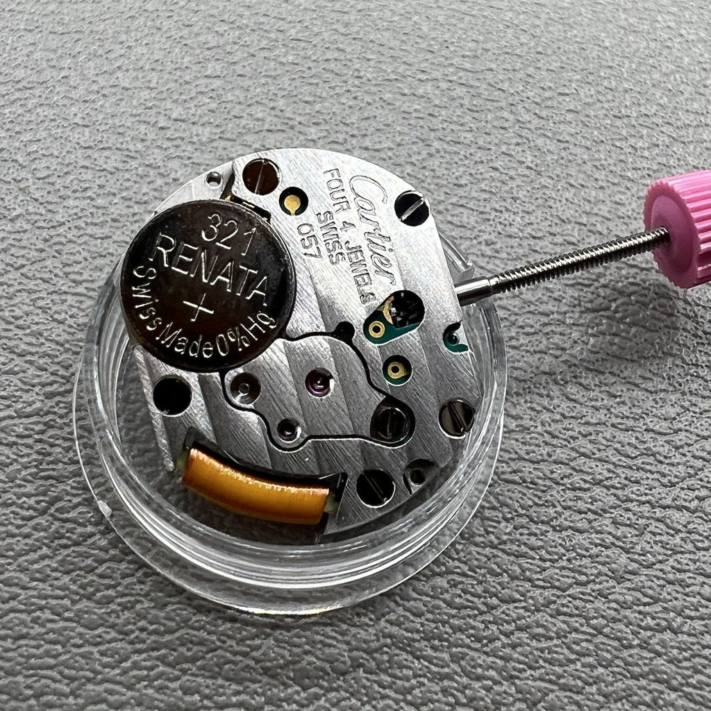 Swiss Original Cartier CTR-057 Quartz Movement