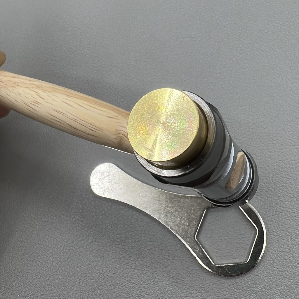 Bergeon 30417 Hammer With Replaceable Brass / Synthetic Ends Swiss Tool