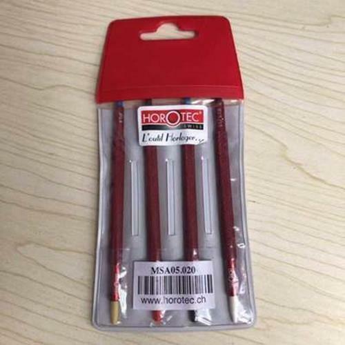 Horotec MSA05.020 Set of 4 Hand Setting Tools Watchmaker Tool