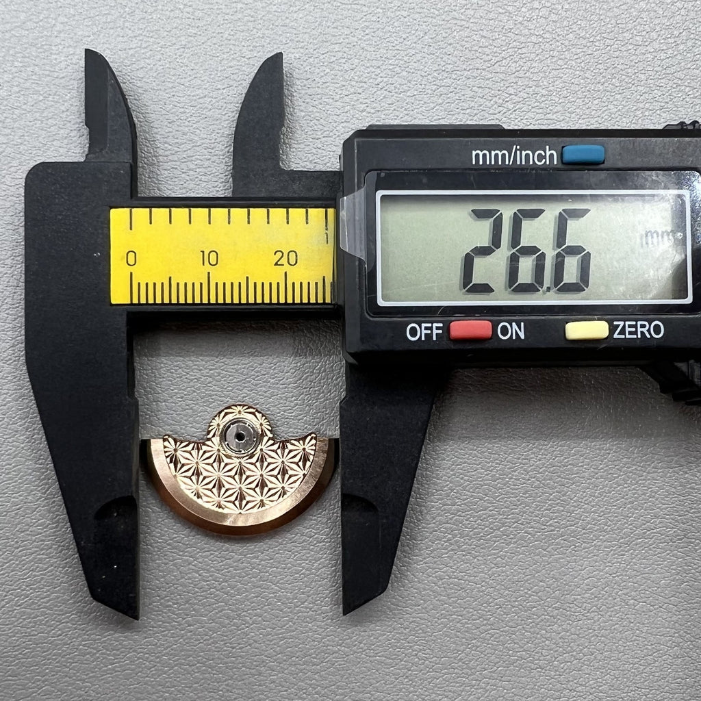 Rose Golden Fireworks Pattern Rotor Oscillating Weight for NH34 NH35 NH36 NH38