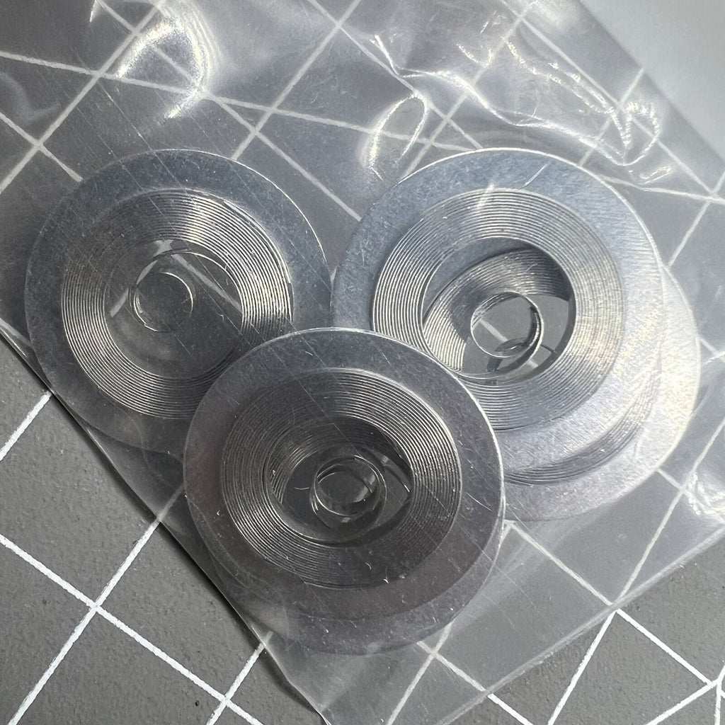 3 PIECES Replacement Mainspring Suitable for ST3600 ETA6497 Movement