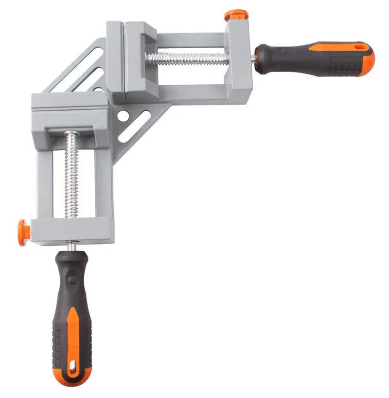Double Handle Right Angle 90 Degree Corner Clamp Woodworking Aluminum Alloy