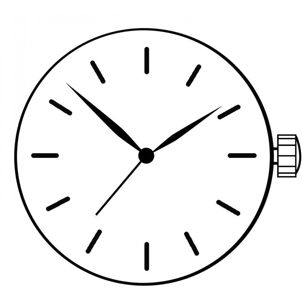 ETA 802.102 Watch Quartz 3 Hands Movement