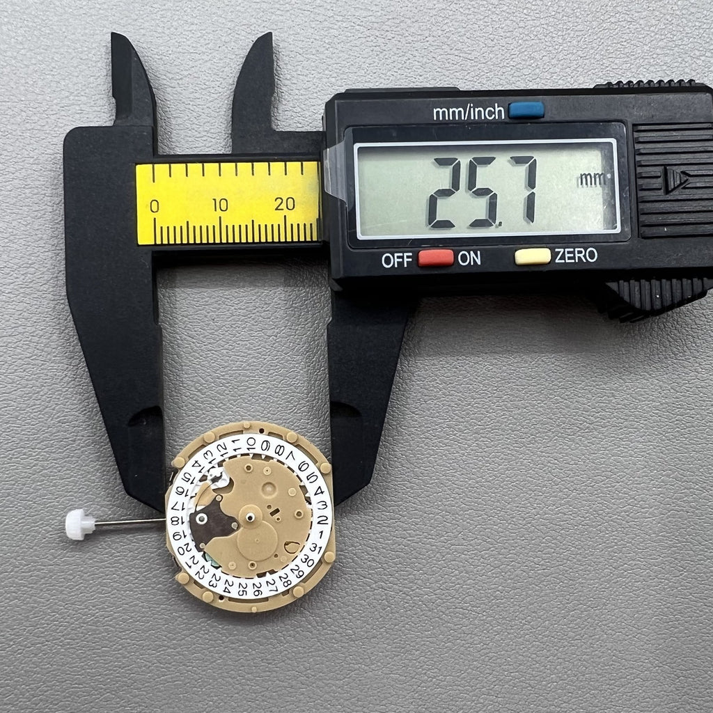 2 PIECES Sunon PE60 3 Hands Date at 3 With Small Second @3@6@9 Quartz Movement