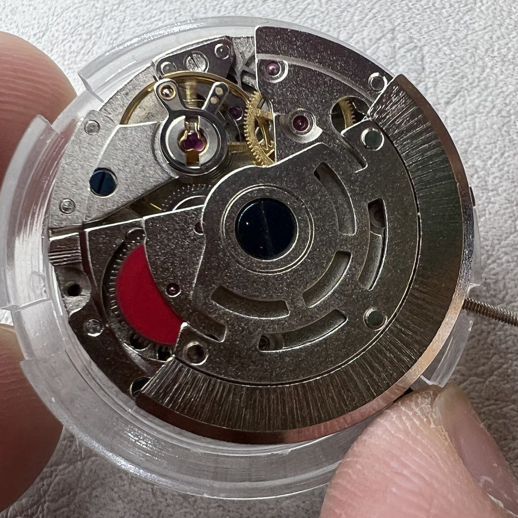 Dandong DL8218 Star Moon Phase Silver Date Week Automatic Mechanical Movement
