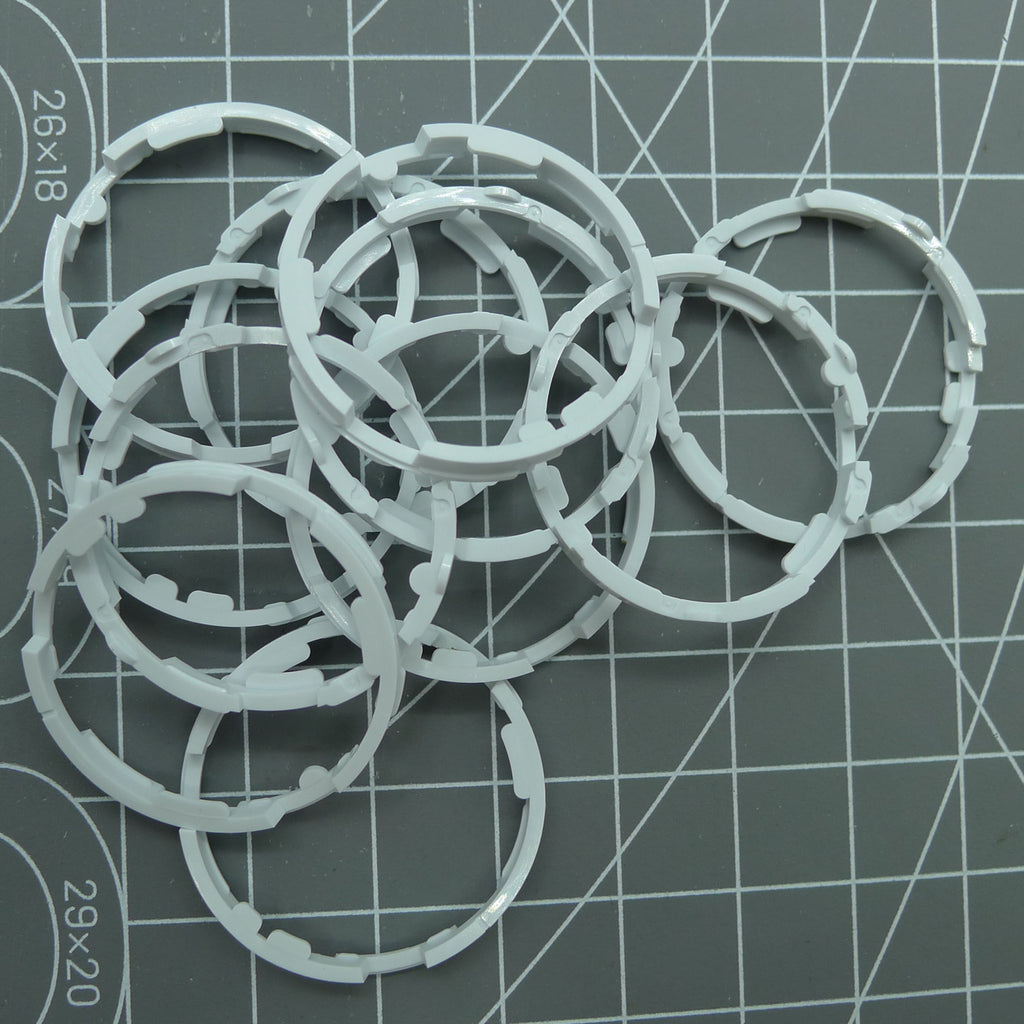 5x Plastic Watch Case Movement Cushion Mount Spacer Ring for Miyota 8200 Series