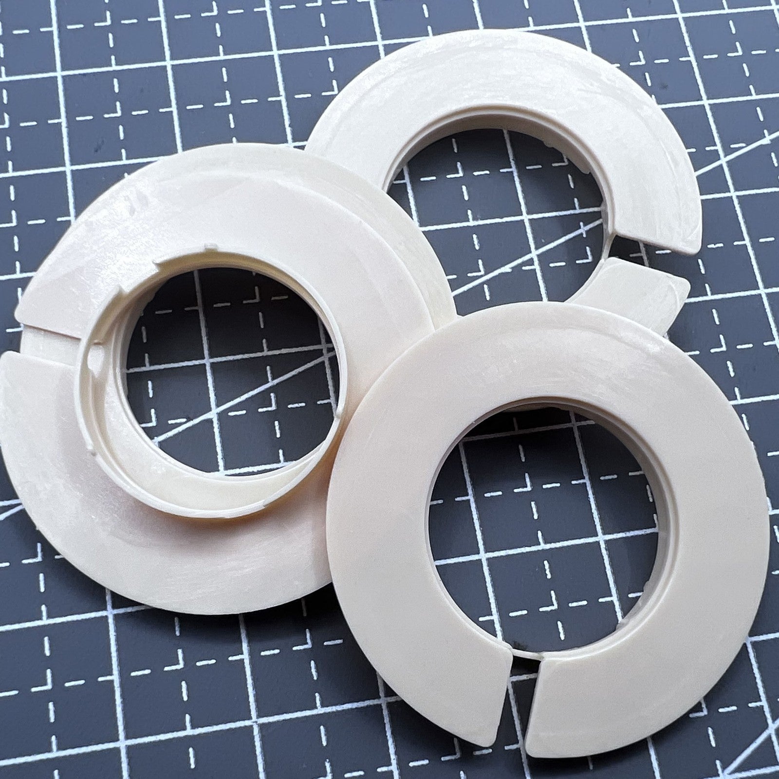 2 PIECES/Pack Spacer Ring Fixing Ring for ETA 255.411 Movement