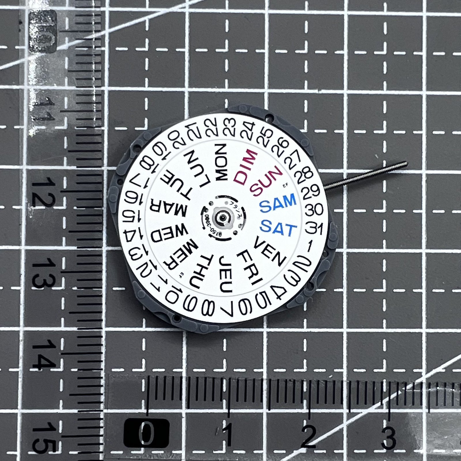Japan Seiko 6N53A Quartz Movement 3 Hands Day Date